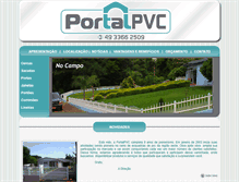 Tablet Screenshot of portalpvc.com.br
